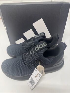 Adidas Slip On Shoes Mens 9.5 WIDE Black Lite Racer Adapt